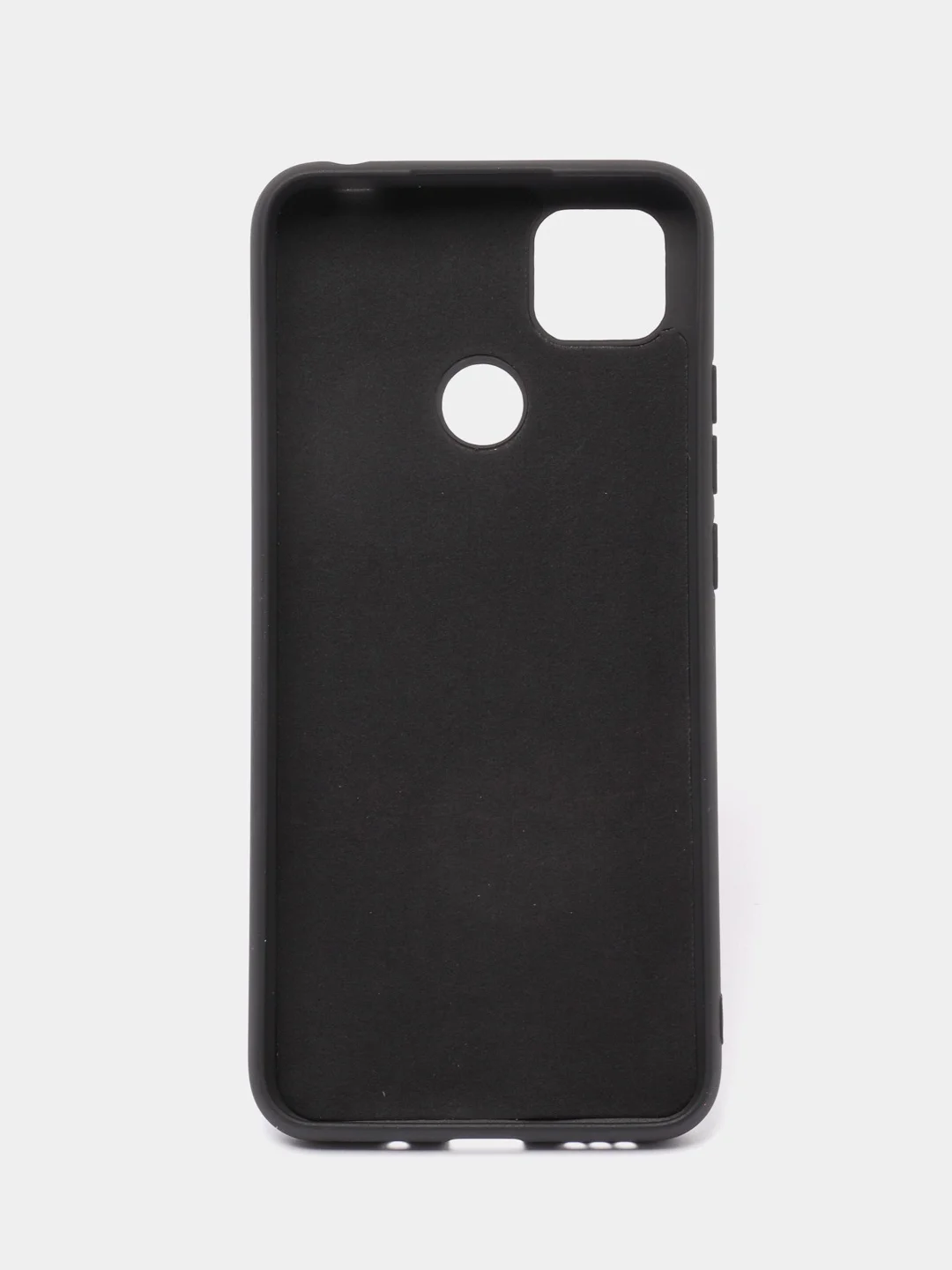 Угольный чехол Silicone Cove Xiaomi Redmi 9C, Redmi 9C NFC, Redmi 10A силиконовый, с закрытым низом