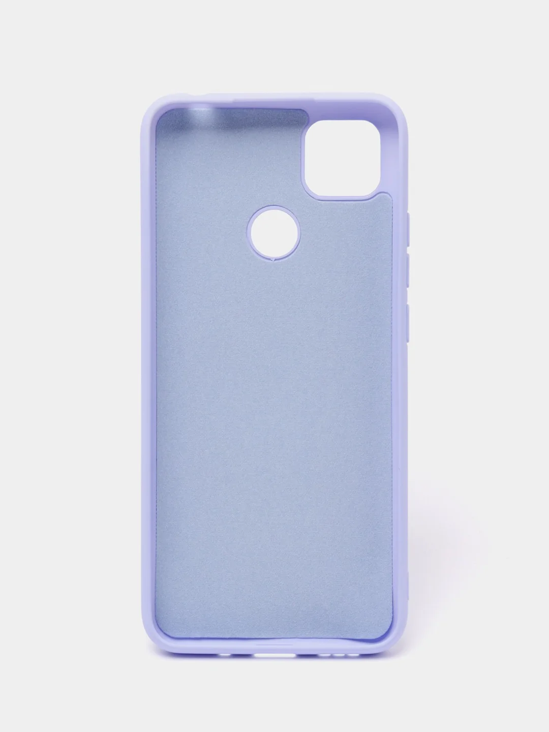Сиреневый чехол Silicone Cove Xiaomi Redmi 9C, Redmi 9C NFC, Redmi 10A силиконовый, с закрытым низом