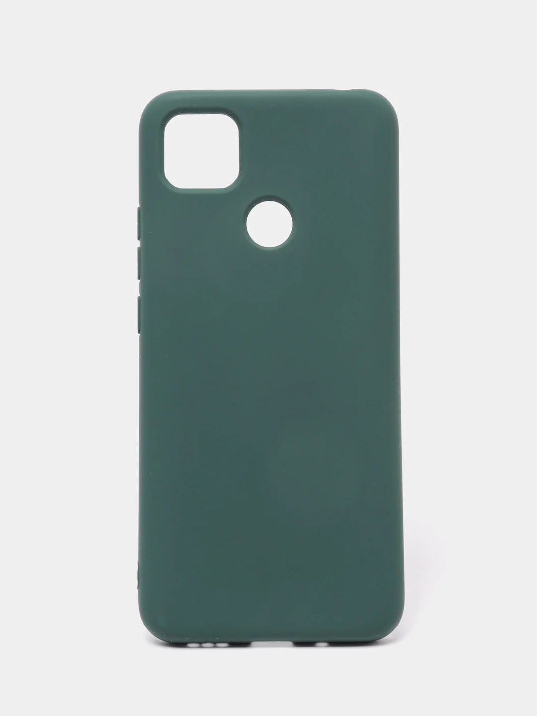 Зеленый чехол Silicone Cove Xiaomi Redmi 9C, Redmi 9C NFC, Redmi 10A силиконовый, с закрытым низом
