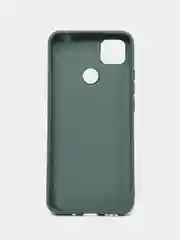 Зеленый чехол Silicone Cove Xiaomi Redmi 9C, Redmi 9C NFC, Redmi 10A силиконовый, с закрытым низом
