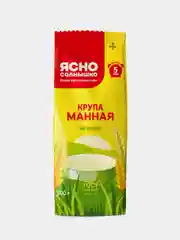 Крупа манная Ясно солнышко, 500 г