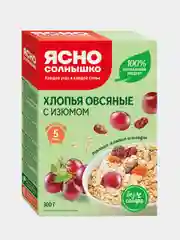 Ясно солнышко Х/О с изюмом // кор. 0,300 кг