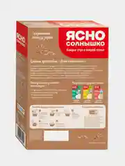 Ясно солнышко Хлопья гречневые (гп) // кор. 0,375 кг