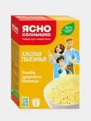 Ясно солнышко Хлопья пшенные (гп) // кор. 0,375 кг
