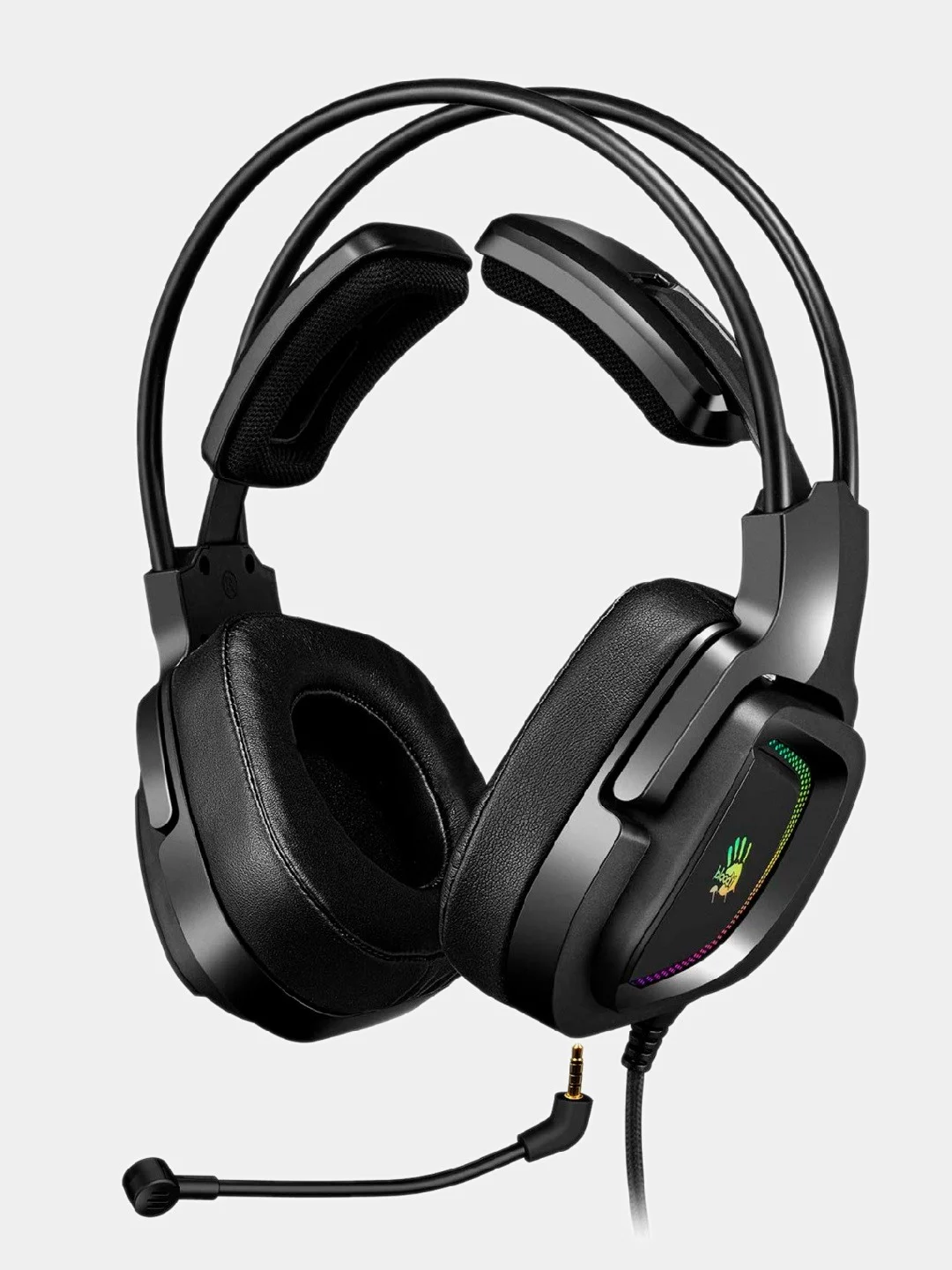 Игровые наушники с микрофоном A4Tech Bloody G575P 2м мониторные (G575P 4PIN+USB/BLACK)