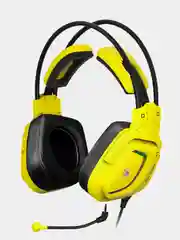 Игровые наушники с микрофоном A4Tech Bloody G575 Punk, желтый, черный, 2 м, мониторные, USB