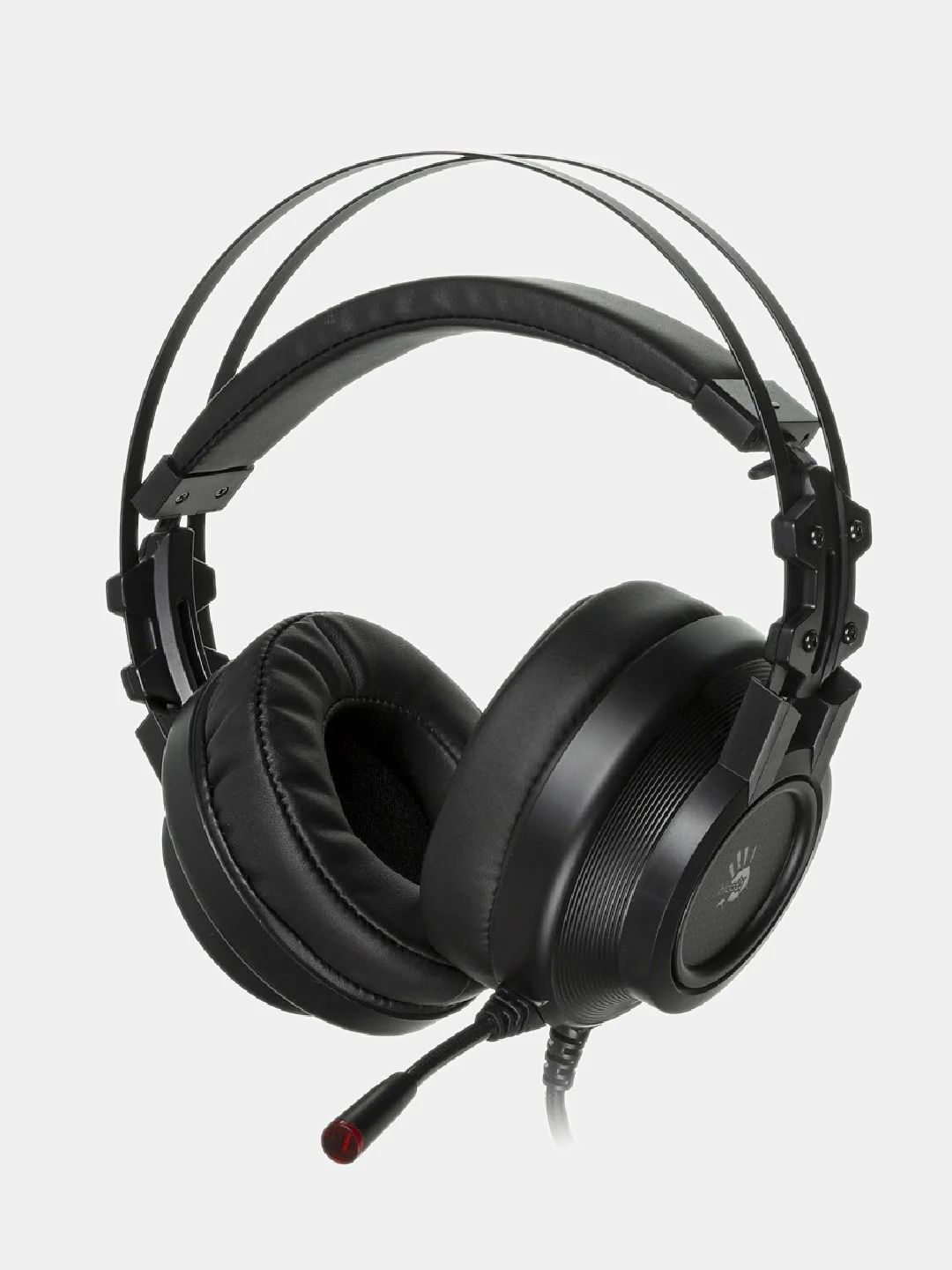 Игровые наушники с микрофоном A4Tech Bloody G525, черные, 2 м, мониторные, G525 BLACK