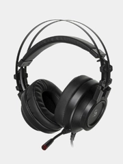 Игровые наушники с микрофоном A4Tech Bloody G525, черные, 2 м, мониторные, G525 BLACK