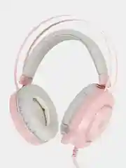 Игровые наушники с микрофоном A4Tech Bloody G521, розовый, 2.3 м, мониторные, USB, G521 Pink