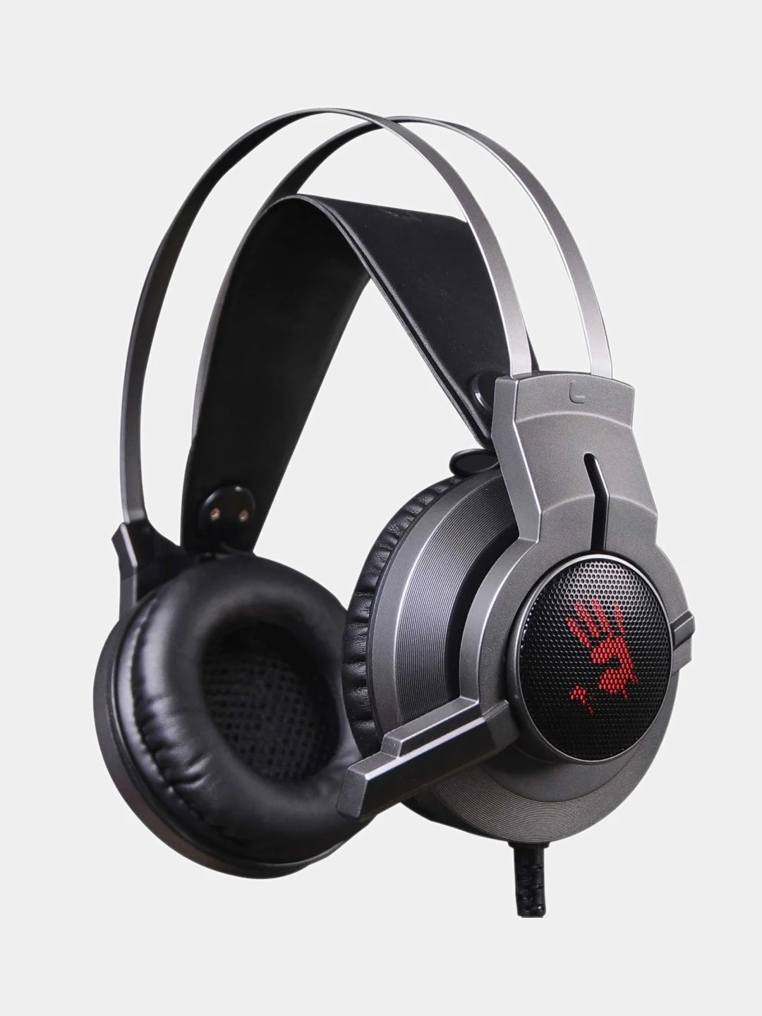 Игровые наушники с микрофоном A4Tech Bloody G437, черные, 1.8 м, мониторные, G437