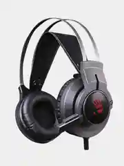 Игровые наушники с микрофоном A4Tech Bloody G437, черные, 1.8 м, мониторные, G437