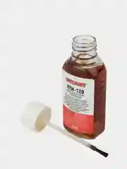 Флюс для пайки, ЛТИ-120, 30мл, с кисточкой, флакон REXANT