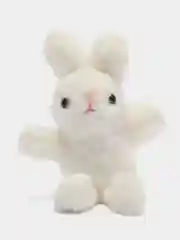 Белый брелок "Кролик"