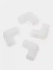 Белый вешалка напольная 3 яруса