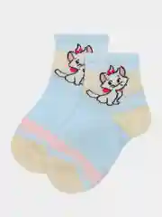 Разноцветный детские носки "Кошечка"
