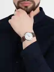 Хаки мужские часы, кварцевые