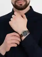 Коричневый мужские часы, кварцевые