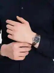 Коричневый мужские часы, кварцевые