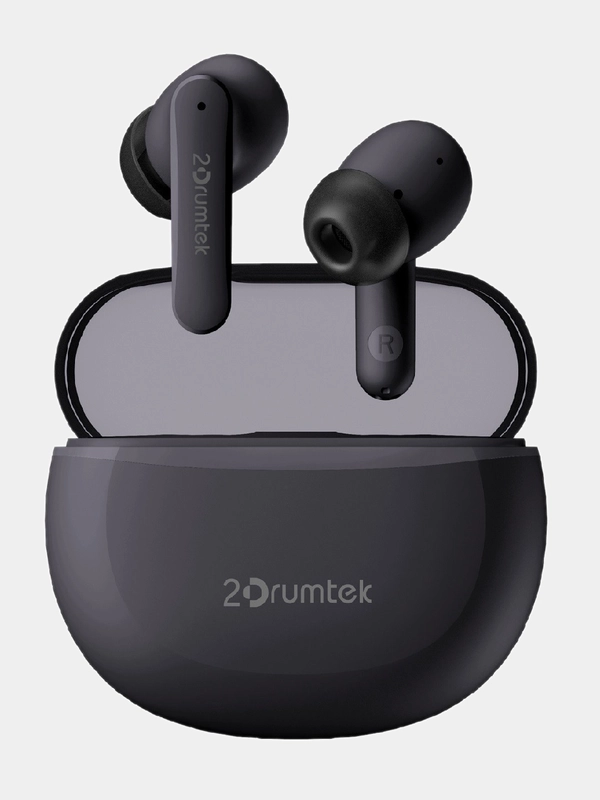 Наушники вкладыши Bluetooth A4TECH 2Drumtek B25 TWS, пепельно-серый