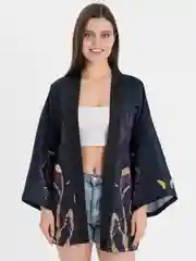 Багровый хаори, кимоно