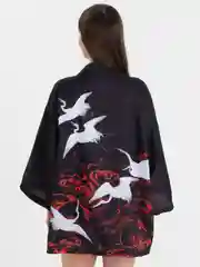 Алый хаори, кимоно