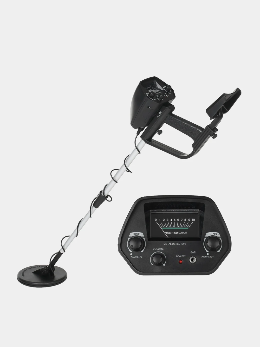 Черный металлоискатель грунтовый MD 4030