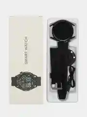 Черный смарт часы, круглые Smart Watch WH8-B