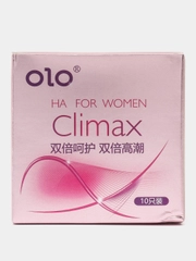 Презервативы "OLO" Climax 10 штук ультратонкие с фруктовым ароматом