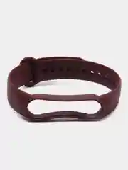 Багровый силиконовый ремешок для фитнес-браслета Xiaomi Mi Band 5 (Ми Бэнд 5)/Mi Band 6 (Ми Бэнд 6)