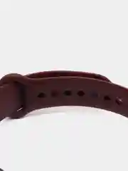 Багровый силиконовый ремешок для фитнес-браслета Xiaomi Mi Band 5 (Ми Бэнд 5)/Mi Band 6 (Ми Бэнд 6)
