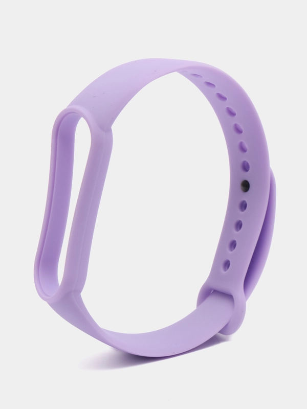 Силиконовый ремешок для фитнес-браслета Xiaomi Mi Band 5 (Ми Бэнд 5)/Mi Band 6 (Ми Бэнд 6)