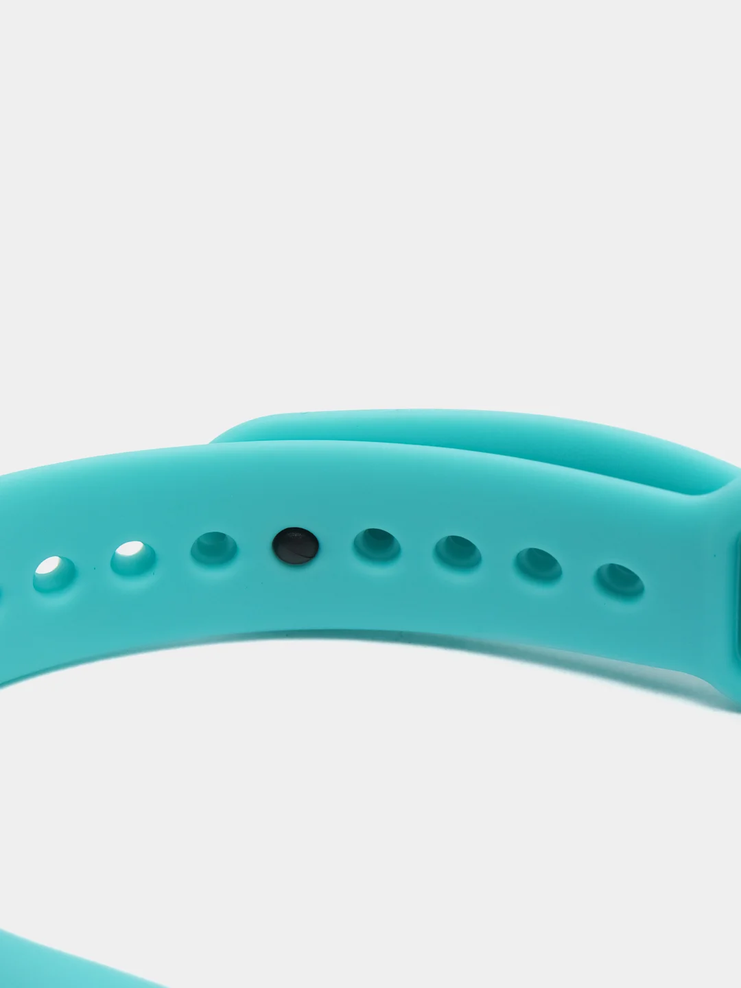 Бирюзовый ремешок Xiaomi Mi Band 3/4 для фитнес браслета (Ми Бэнд 3, Ми Бэнд 4) силиконовый
