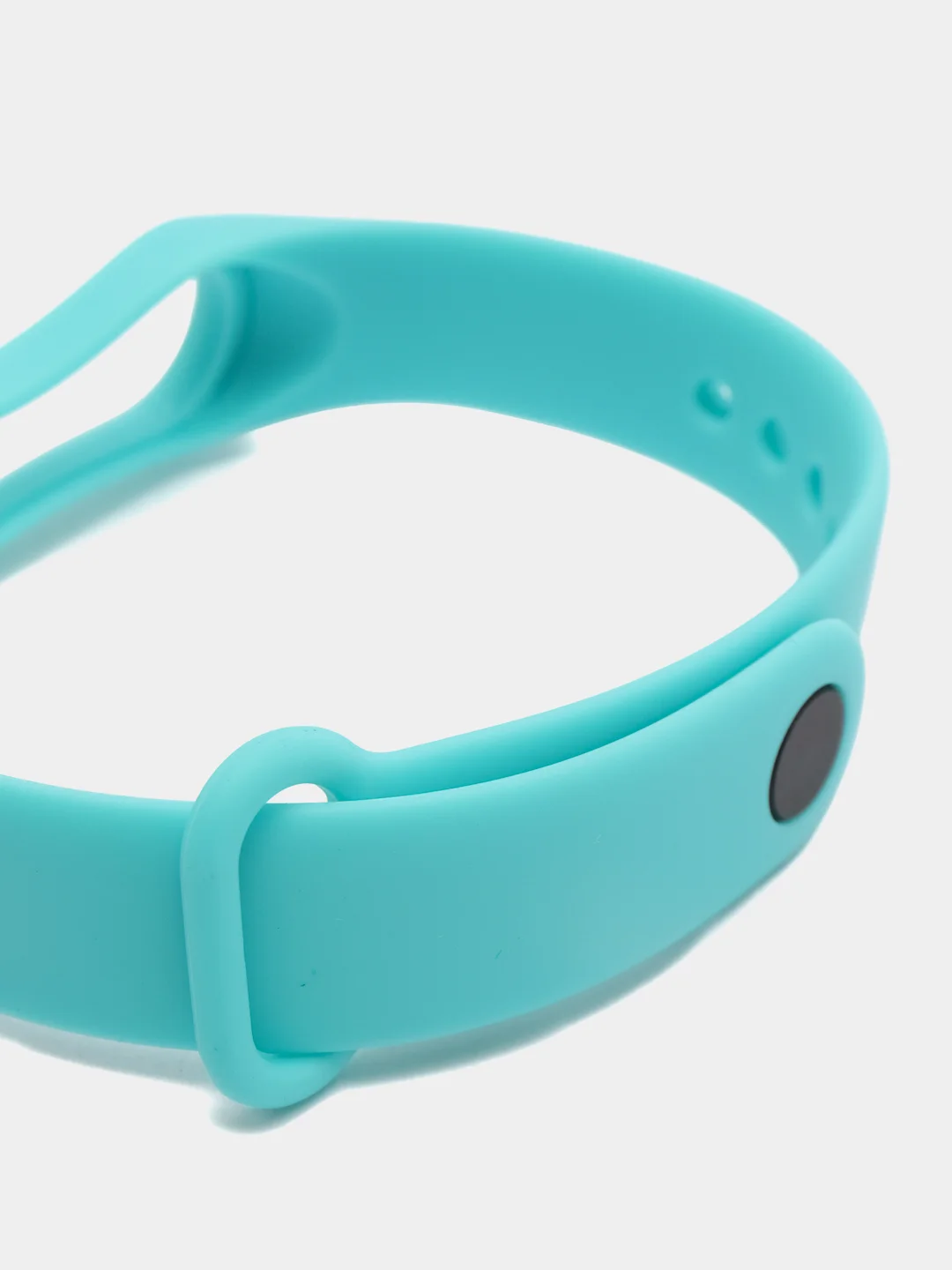 Бирюзовый ремешок Xiaomi Mi Band 3/4 для фитнес браслета (Ми Бэнд 3, Ми Бэнд 4) силиконовый