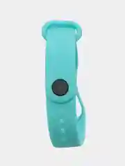 Бирюзовый ремешок Xiaomi Mi Band 3/4 для фитнес браслета (Ми Бэнд 3, Ми Бэнд 4) силиконовый