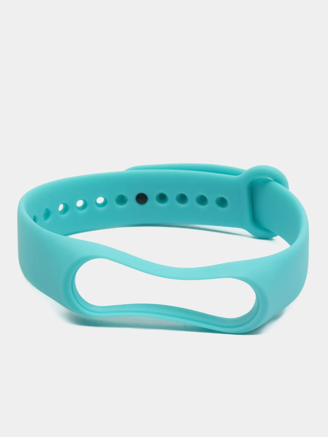 Бирюзовый ремешок Xiaomi Mi Band 3/4 для фитнес браслета (Ми Бэнд 3, Ми Бэнд 4) силиконовый