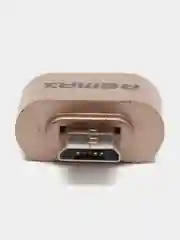 Золотой переходник Remax OTG с USB на micro-USB, USB 2.0