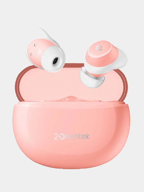 Наушники A4TECH 2Drumtek B27 TWS, Bluetooth, вкладыши, розовый/белый b27 baby pink