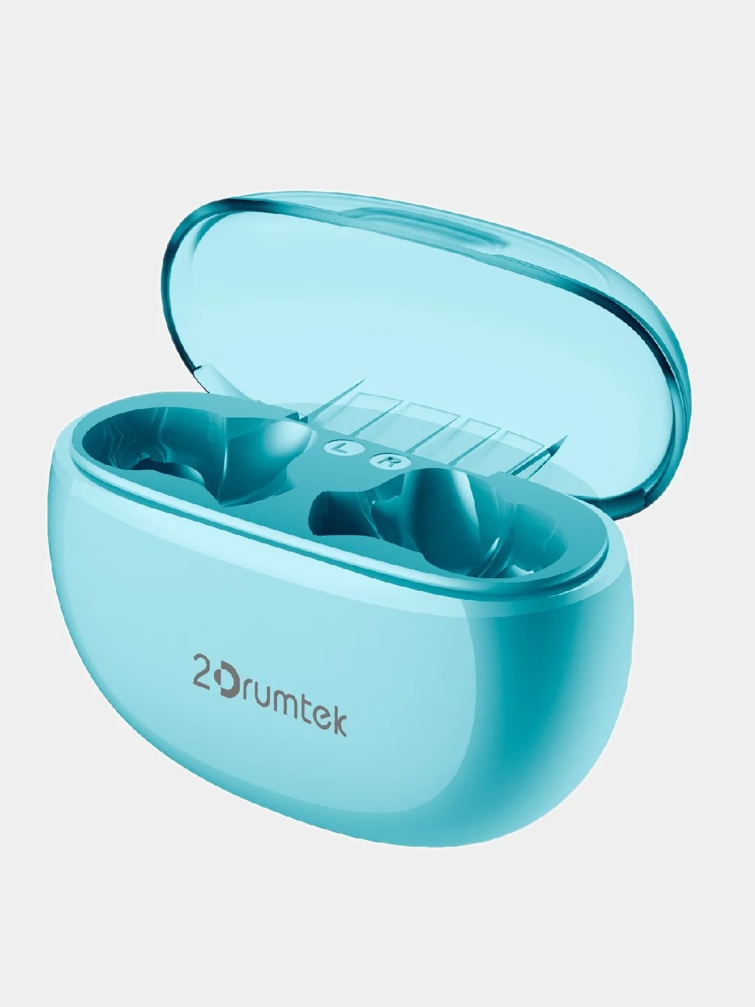 Наушники A4TECH 2Drumtek B25 TWS, Bluetooth, вкладыши, синий, b25 icy blue