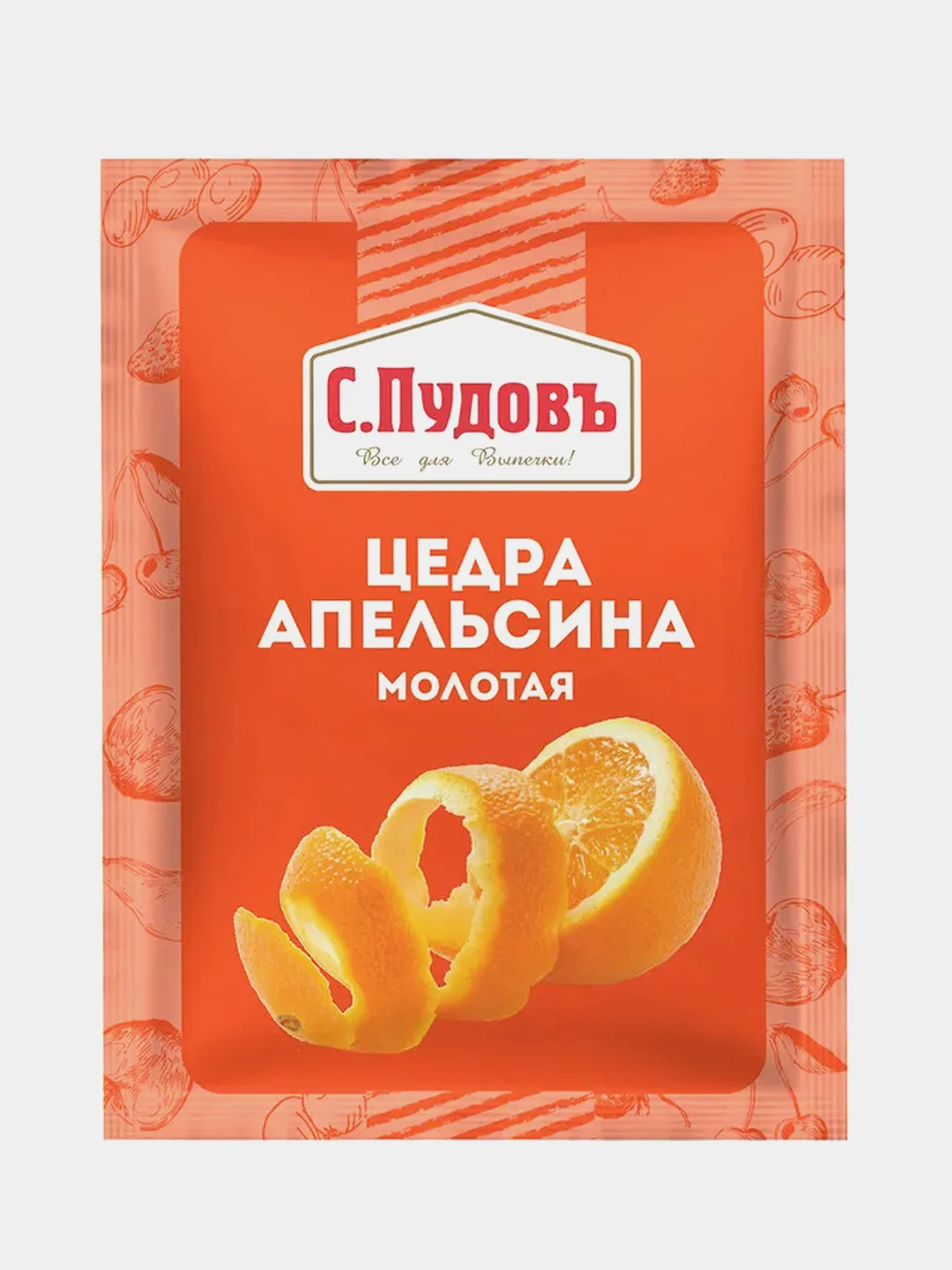 Цедра апельсина С.Пудовъ, 10г