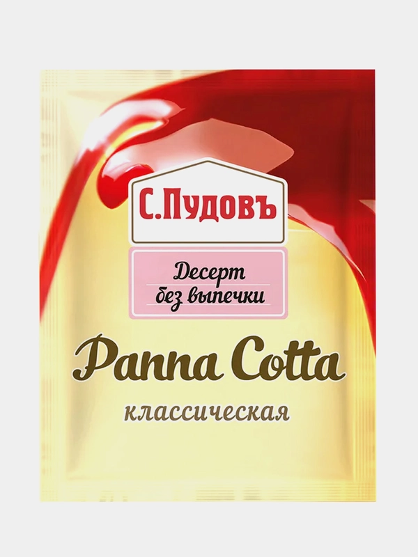 Смесь для приготовления десерта С.Пудовъ "Панна Котта классическая", 70г