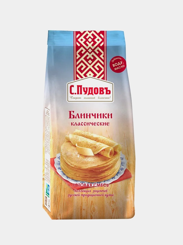 Смесь для выпечки С.Пудовъ "Блинчики классические", 350г