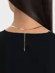 Золотой чокер на шею на Новый год