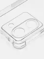 Прозрачный противоударный чехол для Vivo Y27s силиконовый ROSCO с усиленными углами и защитой камер