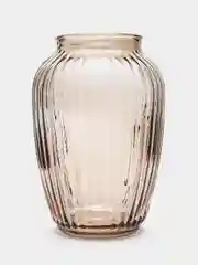 Песочный хаки ваза стеклянная