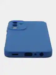 Красный силиконовый чехол  Samsung Galaxy A25 (Самсунг Галакси А25) с защитой камер