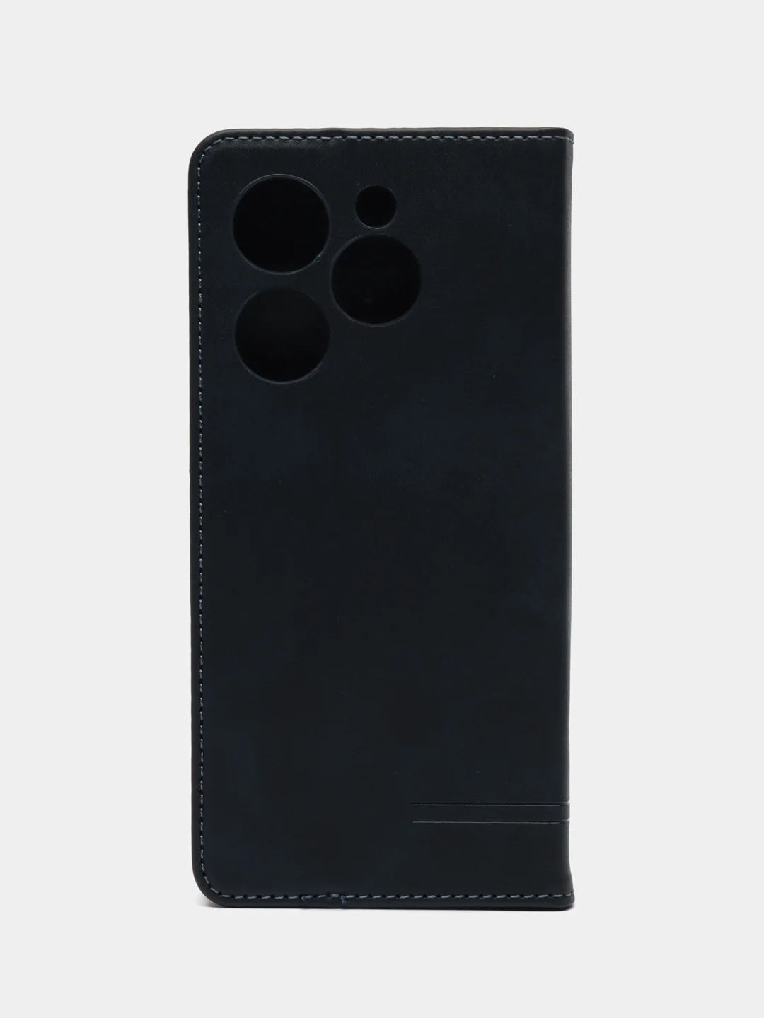 Синий чехол-книжка GO для Tecno Spark GO 2024 (Техно Спарк Го 2024) из искусственной кожи