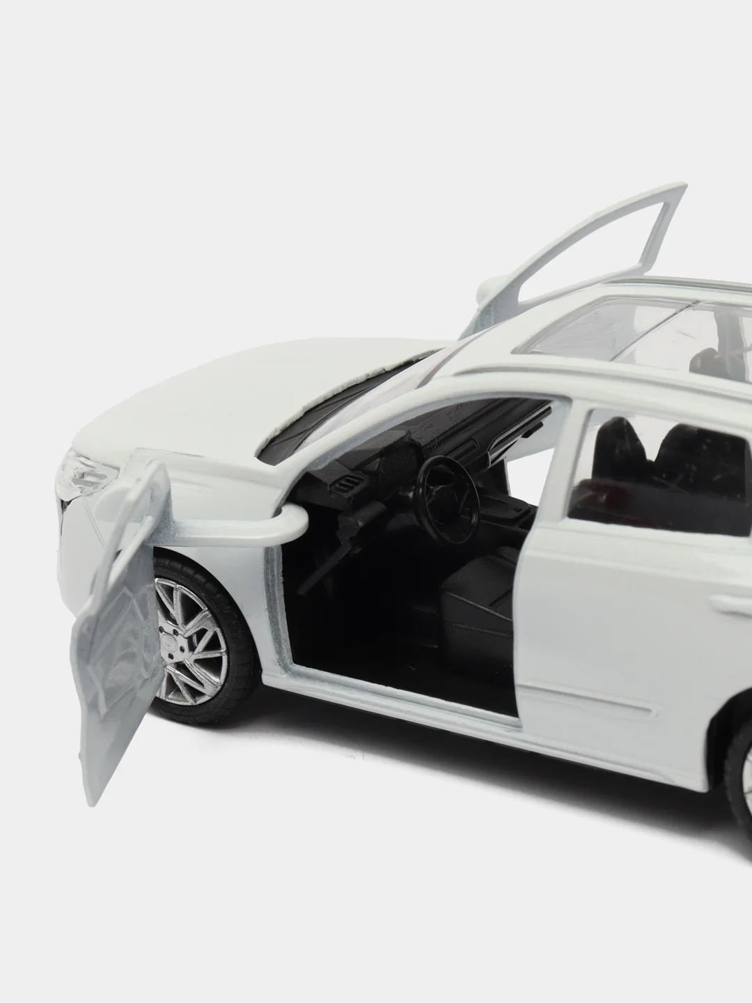 Белый машина "HAVAL JOLION" 12 см, Технопарк, открываются передние двери и багажник, металл