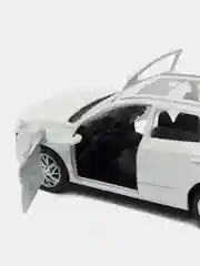 Белый машина "HAVAL JOLION" 12 см, Технопарк, открываются передние двери и багажник, металл