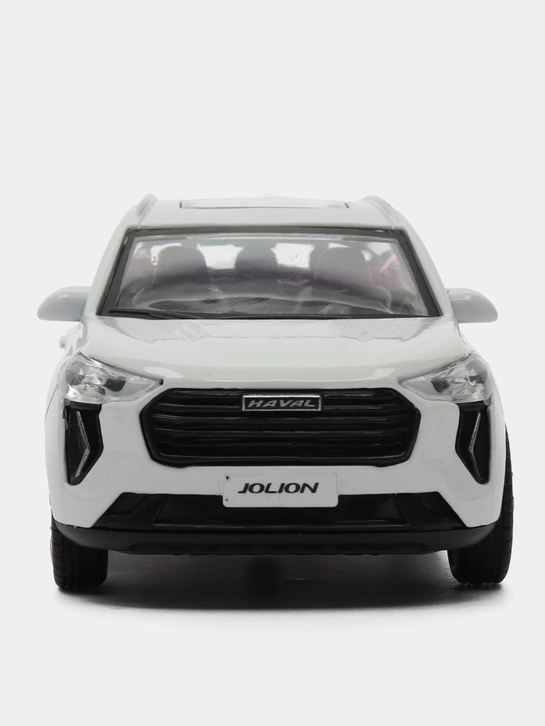 Белый машина "HAVAL JOLION" 12 см, Технопарк, открываются передние двери и багажник, металл