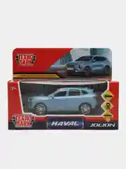 Серый машина "HAVAL JOLION" 12 см, Технопарк, открываются передние двери и багажник, металл